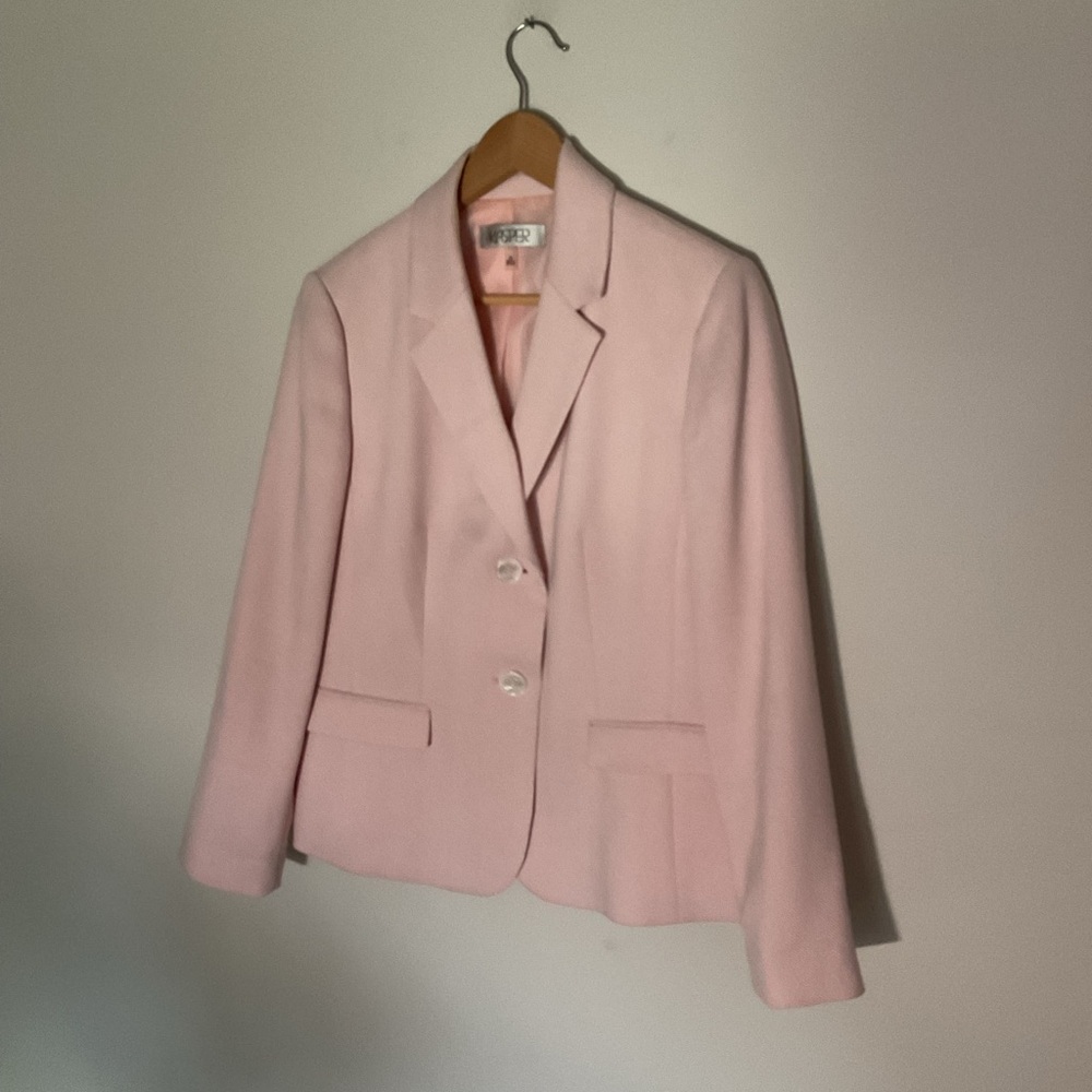 Kasper Blush Pink Women's Suit Jacket